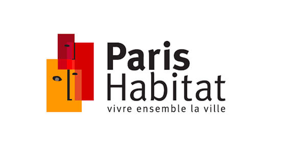 Logo Paris habitat - MSER